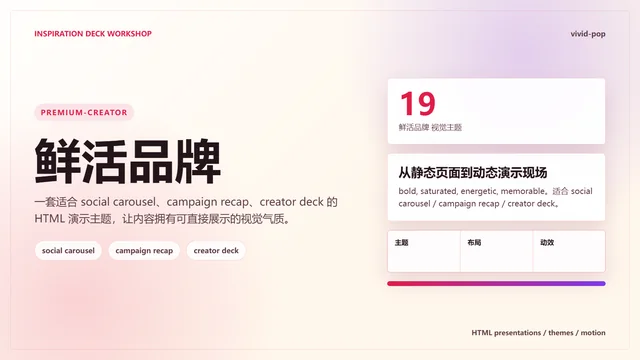 鲜活品牌主题样张